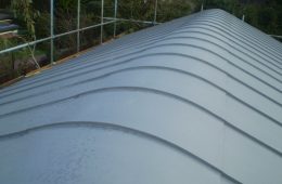 Rounded ridge zinc roof in Lindfield, Sussex