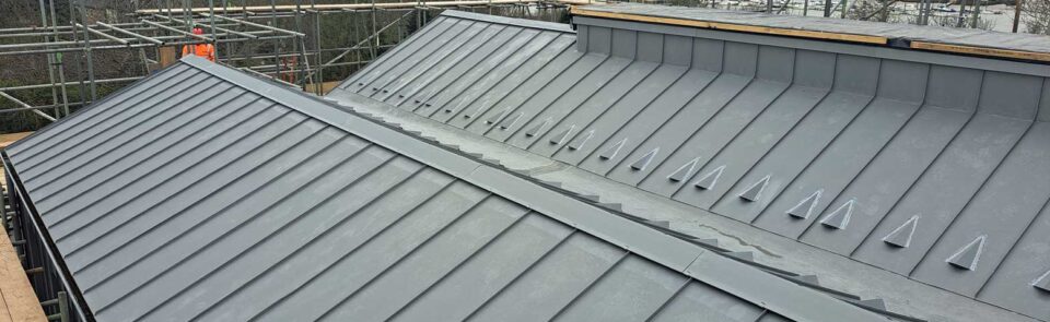 Rochester new storey clad in zinc